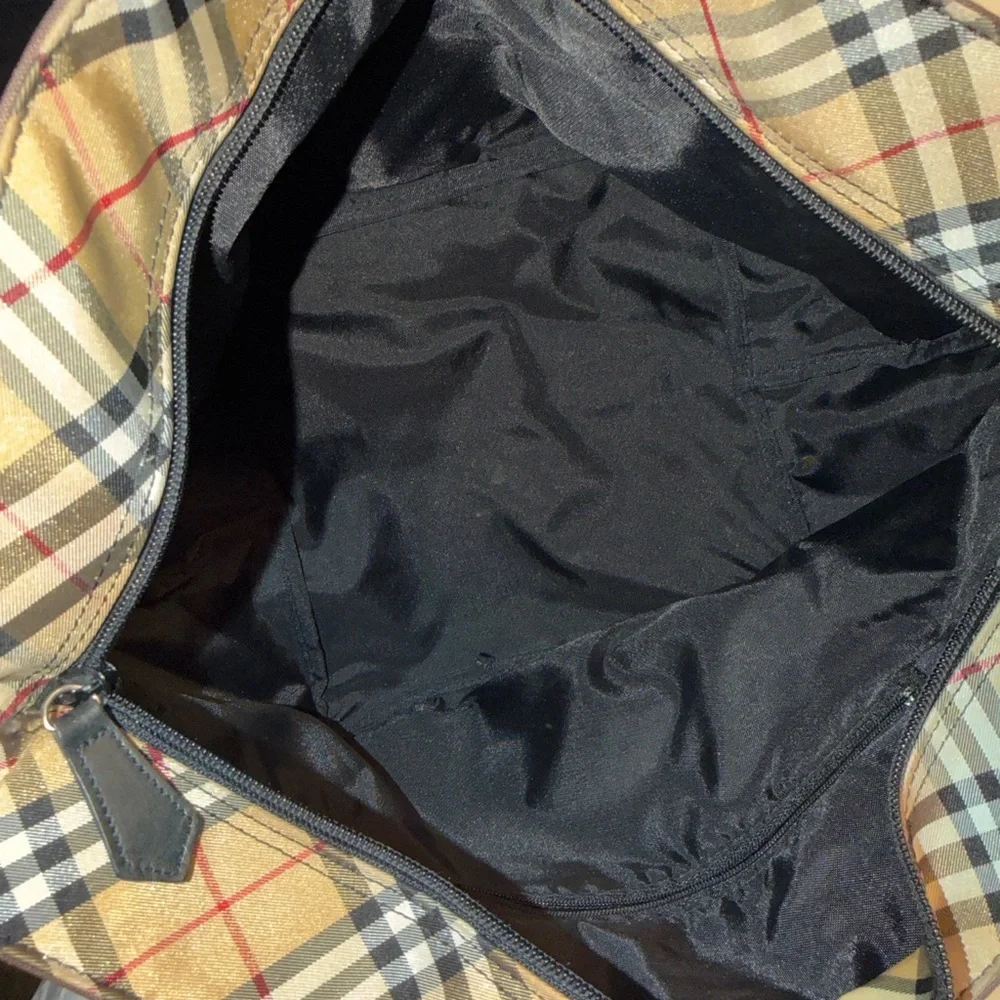 Authentic Burberry Nova Check Blue Label Tote Nylon Bag.(EUC) - Picture 11 of 15